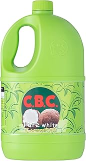 Pure white coconut oil CBC, 2 liters.. DIAYTAR NIGERIA brings the nation's largest product catalog to your doorstep at prices you'll appreciate.
