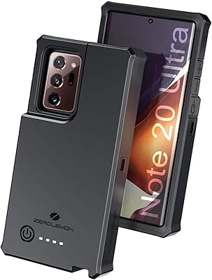 Zero Lemon 10,000 mAh battery shell for Galaxy Note 20 Ultra 5G - Quick load, wireless load support, zero shock protection - Black.. DIAYTAR NIGERIA provides endless shopping possibilities with affordable prices and prompt delivery service.