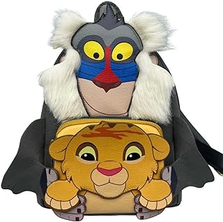 Lingefli Lion King Circle of Life Toys N Fun Mini exclusive backpack, Gray, Disney the Lion King, Gray.. DIAYTAR NIGERIA: Your affordable gateway to thousands of products delivered within a week.