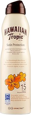 Hawaiian tropic satin protection spray de protection continue spf 15-220 ml.. DIAYTAR NIGERIA: Making online shopping accessible with affordable prices and nationwide delivery service.