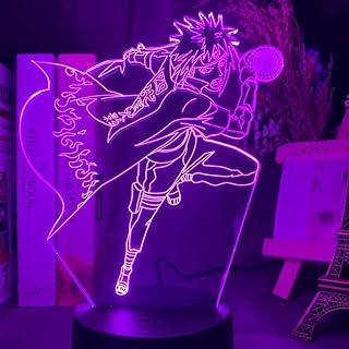 3D Night lamp Japanese manga Naruto Minato Namikaze Design Children's Room Decoration LED night light 7/16 Color changing tactile.. DIAYTAR Nigeria — the online store where variety meets value.