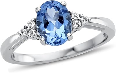 Jeweler's ring in white or yellow 10 carats, size 8 x 6 mm, with white topaz.. Nigeria's most diverse e-commerce platform delivers quality and affordability to your doorstep in 5-8 days.