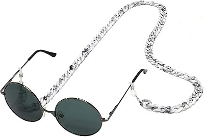 Acrylic sunglasses support chain with simple design, men's sunglasses straps, chain of reading glasses, chain of glasses Darling Hugg.. Discover the perfect shopping balance at DIAYTAR NIGERIA with competitive prices and prompt delivery.