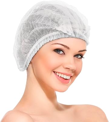 Pack of 100 white hair cups MOB 21 inch hats with band.. DIAYTAR NIGERIA brings the market to your screen with thousands of affordable products delivered to your door.