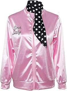 1950s 1950 adult women girls girls satin sweater with neck scarf accessories Halloween disguise.. DIAYTAR NIGERIA transforms dreams into deliveries with our affordable prices and 5-8 day shipping.