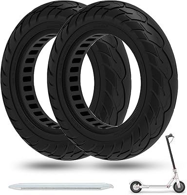 Solid oxy 10 x 2.125 tire, electric scooter tires resistant to punctures, replacement wheels of flat antideflagrant tire of 10 inch front/rear honeycomb design (2 rooms).. DIAYTAR NIGERIA delivers happiness in 5-8 days with our affordable and diverse product range.