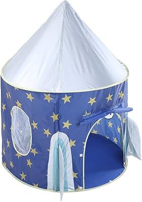 Children's game tent, rocket -shaped house for interior and exterior use.. Need it fast? Need it cheap? Choose DIAYTAR Nigeria.