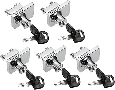 IKEA chromed glass glass lock with 2 keys, single -swing glass window lock for cabinet and display, door lock (5).. DIAYTAR NIGERIA: Your one-stop e-commerce destination with affordable prices and nationwide delivery in 5-8 days.