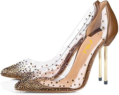 Pointed high -end heeled shoes dotted with rhinestones for women.. Shop everything from A to Z on DIAYTAR Nigeria — delivered nationwide.