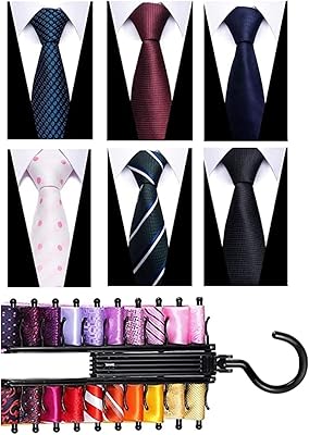 Set of ties Scarox for men, 6 pieces, black, blue, red, purple, cross and pea, with cravate organizer | Ideal as a gift for husband, father and boyfriend, 6 years old.. Experience the ease of modern shopping with DIAYTAR NIGERIA's comprehensive platform and quick delivery.