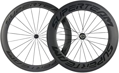 Pair of Superteam 700C Superteam wheel in front 60 mm rear 88 mm with transparent sticker.. Shop without boundaries at DIAYTAR NIGERIA, offering extensive variety at prices you'll appreciate.
