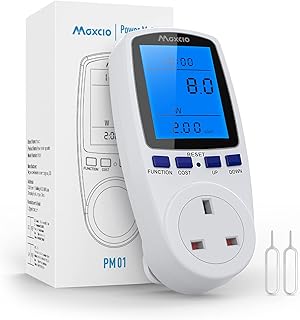 Maxico energy counter with backlit LCD screen British socket 13a Consumer analyzer.. DIAYTAR NIGERIA brings online shopping to every Nigerian with affordable prices and reliable shipping.