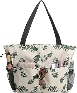 Large beach bag for women, waterproof zipper tote bag, reusable grocery bags for women, tote bags for shopping.. From office supplies to fashion — DIAYTAR Nigeria brings it fast.