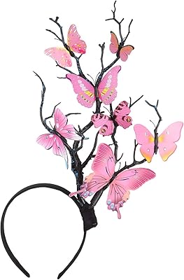 Bibi butterfly hat monarch hat crown Halloween hairstyle for tea festival.. Shop with ease at DIAYTAR NIGERIA and enjoy our extensive product range delivered at affordable rates.