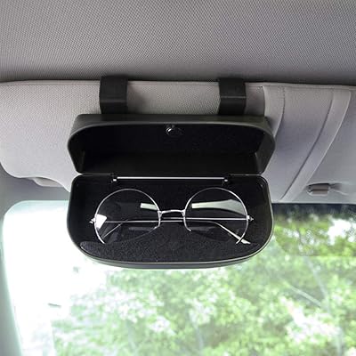 Protective case for Nine Summer car sunglasses, storage support organizer for glasses with magnetic closure and double -loop design (black).. Transform your shopping experience with DIAYTAR NIGERIA's vast product selection delivered at unbeatable prices.