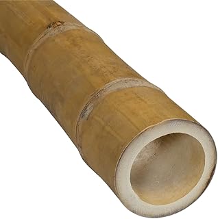 Natural bamboo stick Ejardenkart® 3 "-4", long and thick bamboo post for decorative support and intimacy fence (300).. Experience the satisfaction of affordable shopping with DIAYTAR NIGERIA's nationwide 5-8 day delivery.