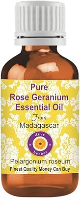 Pure essential oil of pink geranium (pelagonium flower) from Dave herbs, essential oil distilled with natural therapeutic quality 10 ml (10 ml).. Discover the convenience of DIAYTAR NIGERIA's vast product range delivered affordably in 5-8 days.