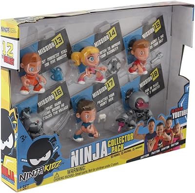 Ninja Kids TV 2nd series Collector C | Includes 6 ninja figurines and cards.. DIAYTAR NIGERIA: Your gateway to affordable shopping with thousands of products delivered nationwide.