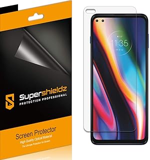 (6) Supershieldz screen protector for Motorola (Moto G 5G Plus), Clear HD Shield (PET).. DIAYTAR NIGERIA brings affordable shopping solutions to every corner of Nigeria in just 5-8 days.