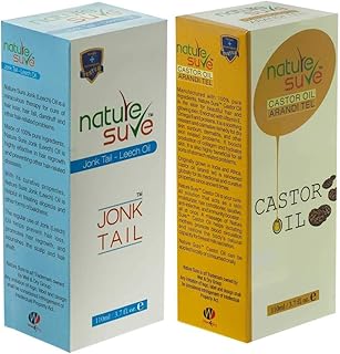 Suretm junk Tail natural oil set (leachate oil) 110 ml and castor oil 110 ml.. DIAYTAR NIGERIA: Where shopping is affordable, selection is vast, and delivery is always reliable.