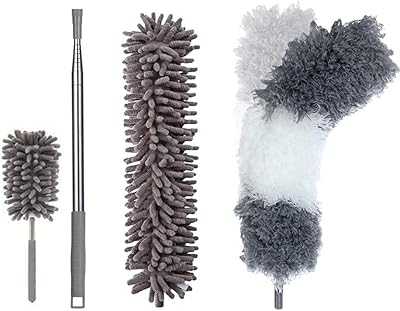 Geeplas microfiber cleaning feather with extension (30-100 inch) striped, foldable, washable, removable and expandable for cleaning the ceiling fans.. From big brands to everyday basics — DIAYTAR Nigeria has you covered.