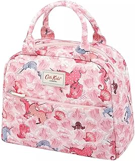 Cathic Kidston corrugated unicorn lunch bag with wavy handle for pink girls isolated lined with aluminum foil.. Your everyday shopping companion, DIAYTAR NIGERIA offers unbeatable value with nationwide delivery.