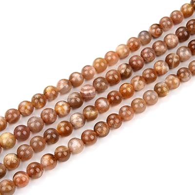 2 strands of multicolored natural precious stones in 6 mm sun stone, round bulk pearls (Total 116 to 124 pieces) for the manufacture of artisanal jewelry GE9-6.. DIAYTAR NIGERIA: Empowering Nigerians with access to affordable products delivered within 8 days.