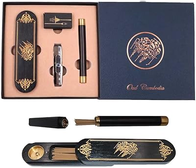 Posidine incense - Luxury Cambodia Oud gift box, Entrency, 40 incense sticks with USB lighter - A81.. Need it fast? Need it cheap? Choose DIAYTAR Nigeria.