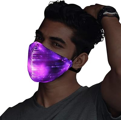 LED mask with 7 bright colors for men and women, luminous mask for Christmas holidays, festivals and cosplay.. Shop smarter with Nigeria's premier e-commerce platform, featuring affordable products delivered nationwide.