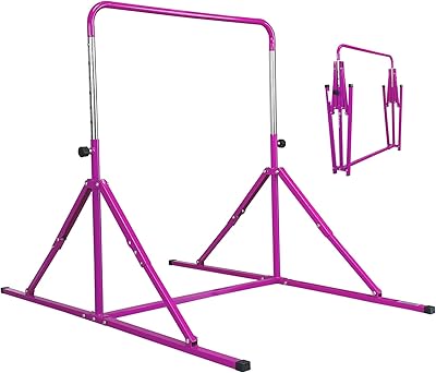 Advanced foldable gymnastics bar with gymnastics with a more durable base, easy to assemble and dismantle.. DIAYTAR NIGERIA: Making online shopping accessible with affordable prices and nationwide delivery service.