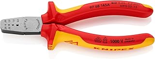 KNIPEX 97 68 145 with crimping pliers for isolated extremities (rings) with multi-component handles, tested according to VDE-145 mm.. DIAYTAR NIGERIA bridges the gap between desire and affordability with nationwide delivery in under 8 days.