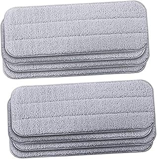 Set of 8 compatible fabric spare heads with Derma MOP, original quality microfiber - 8 pieces/box.. DIAYTAR NIGERIA: Connecting Nigerians with their needs through affordable prices and 5-8 day shipping.