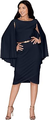 Koh Koh Mini-Robe with long sleeves and round neck for women with leather belt.. Unlock endless possibilities with DIAYTAR NIGERIA's affordable marketplace and reliable delivery service.