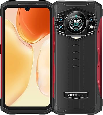 Helio G96 Robust DOOGEE S98 8 GB Smartphone + 256 GB 48MP HD 6.3F Smartphone screen rear (black) (red).. DIAYTAR NIGERIA makes quality accessible with our extensive catalog and competitive delivery rates.