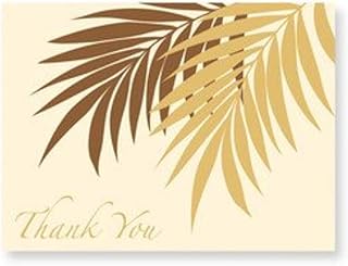Mahalo palm leaf cream cards, packet of 8.. Experience retail therapy without the financial stress at DIAYTAR NIGERIA's budget-friendly marketplace.