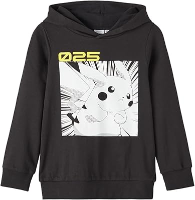 Nis Pokemon Boy's Hoodie Pour Boy.. DIAYTAR NIGERIA: Where quality products become affordable with our nationwide shipping service.