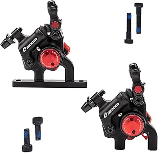 Bucklos Zoom Road Bike Line Pull Brake with Hydraulic Disk + Rear, Hydraulic Bike Bike Bike Bike with adapter/screws (red).. Explore the biggest product variety online — only at DIAYTAR Nigeria.