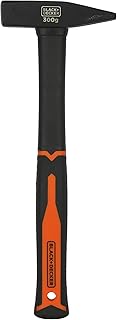 DIN Black DIN Metal Hammer & Decker 7 OZ 300 g with fiberglass handle, orange/black - BDHT51394, 2 year warranty.. Shop across boundaries with DIAYTAR NIGERIA's comprehensive catalog delivered nationwide at budget rates.