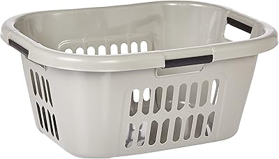 Cosmoplast 40 -liter oval laundry basket, gray.. DIAYTAR NIGERIA: Where smart shoppers find everything they need at prices they can afford.