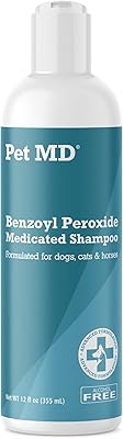 BMD Benzoyle peroxide shampoo for dogs and cats, effective against oily skins, dandruff, ginger, relief of itching, acne, folliculitis, citrus scent, 35 ml.. Enjoy deals you can’t resist and delivery you can trust — DIAYTAR Nigeria.