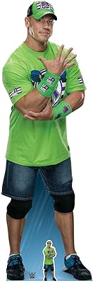 Star Cutouts Ltd SC1241 John Cena "live quickly fight hard without.. Experience the future of shopping with DIAYTAR NIGERIA's extensive selection delivered in just 5-8 days.