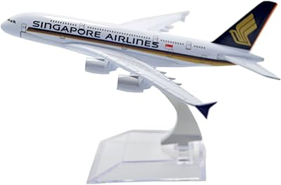 Tang Durastyle (TM) 1: 400 16 cm A380 Singapore Airlines Metal Airplane Motor Joy Motor model.. Shop smart with DIAYTAR NIGERIA, offering a vast product range delivered to your doorstep within a week.