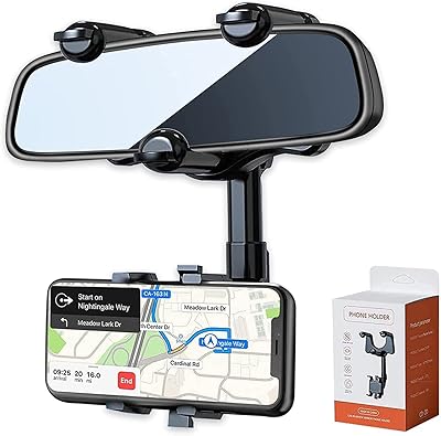 Mobile support for 2022 car mirrors, 360 -degree, retractable, multifunctional and adjustable rotary, mobile support for car mirrors and all mobile phones.. Discover the perfect balance of price and convenience with DIAYTAR NIGERIA's nationwide e-commerce platform.