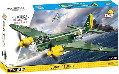 Junkers Cobi Junkers of the Second World War from the Historical JU-88 collection, 1180 pieces.. DIAYTAR NIGERIA: Where affordable online shopping meets reliable delivery across Nigeria.