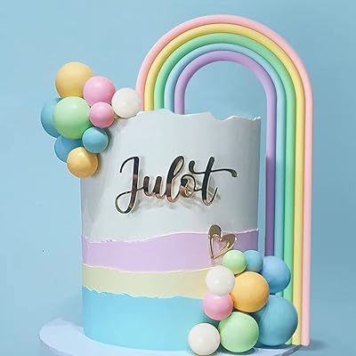 Arc-en-ciel cake decoration, colorful balls for weddings and baby showers for girls and boys (Macron).. Elevate your shopping experience with DIAYTAR NIGERIA's vast catalog and budget-friendly options.