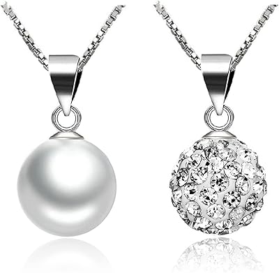 Simple pearl necklace for women elegant necklace with white pendants.. The smarter way to shop online in Nigeria is through DIAYTAR Nigeria.