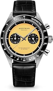Montre hoffman 40 hour racing (octane), jaune, bracelet.. DIAYTAR Nigeria: Great value, fast delivery, and endless options.