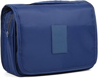 Storage and organization bag of cosmetics to hang and portable Rubik for men and women, spacious and compact, waterproof, navy blue.. Explore limitless products on DIAYTAR Nigeria — at the lowest prices.