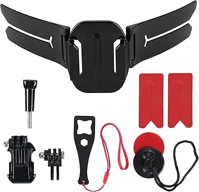 Universal chin fixing kit for gopro motorcycle helmet and other sports action cameras.. DIAYTAR NIGERIA connects you with thousands of products at competitive prices, delivered within a week.