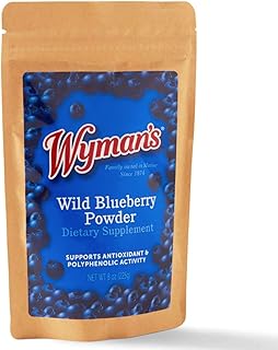 Wild Wyman's Wild Blueberry Powder | 100 % wild blueberries | Antioxidant activity | Ideal for smoothies or pastry | Refaxable pocket - 8 oz.. The best online shopping experience in Nigeria — DIAYTAR delivers it all.